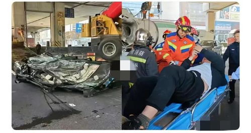 泼天的富贵砸到奇瑞 搅拌车碾压下司机仅受轻伤，凸显安全驾驶价值